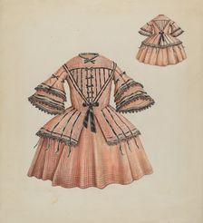 Child's Dress, c. 1937. Creator: Al Curry