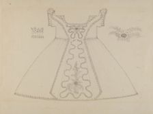 Child's Dress, c. 1937. Creator: Evelyn Bailey