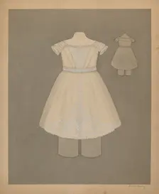 Child's Dress, c. 1937. Creator: Gertrude Lemberg