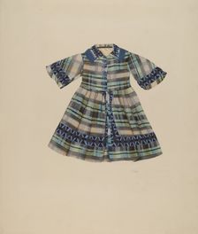Child's Dress, c. 1937. Creator: Joseph L. Boyd