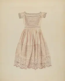 Child's Dress, c. 1937. Creator: Lucien Verbeke