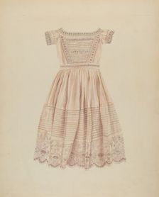 Child's Dress, c. 1937. Creator: Lucien Verbeke