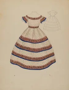 Child's Dress, c. 1937. Creator: Marie Mitchell
