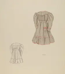 Child's Dress, c. 1937. Creator: Ray Price