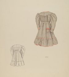 Child's Dress, c. 1937. Creator: Ray Price