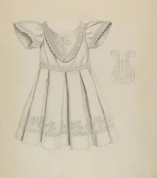 Child's Dress, c. 1937. Creator: Ray Price