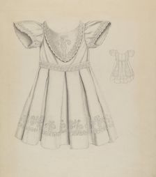 Child's Dress, c. 1937. Creator: Ray Price