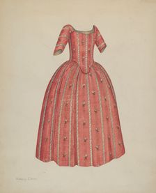 Child's Dress, c. 1938. Creator: Nancy Crimi