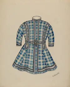 Child's Dress, c. 1938. Creator: Raymond Manupelli