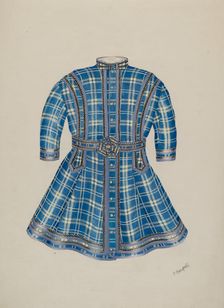 Child's Dress, c. 1939. Creator: Raymond Manupelli