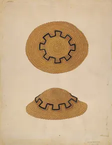Child's Hat, 1936. Creator: Marie Famularo