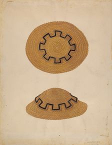 Child's Hat, 1936. Creator: Marie Famularo