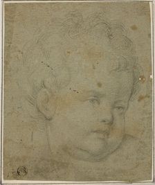 Child's Head, n.d. Creator: Giovanni Battista Caracciolo