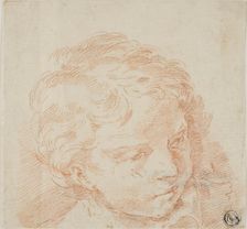 Child's Head, n.d. Creators: Donato Creti, Francesco Fontebasso, Domenico Maria Fratta