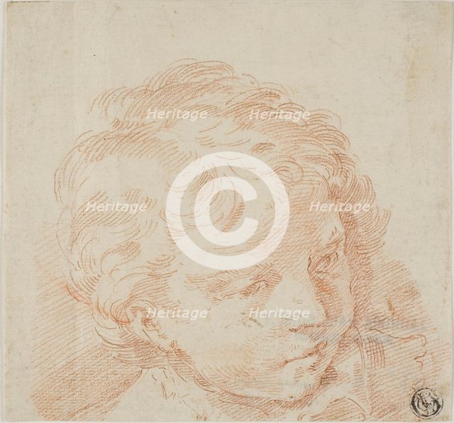 Child's Head, n.d. Creators: Donato Creti, Francesco Fontebasso, Domenico Maria Fratta.