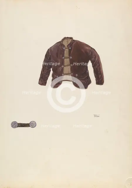 Child's Jacket, c. 1937. Creator: Arelia Arbo.
