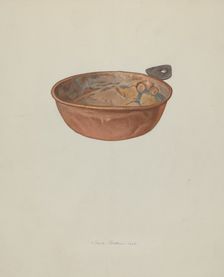 Child's Porringer, 1938. Creator: Jacob Gielens