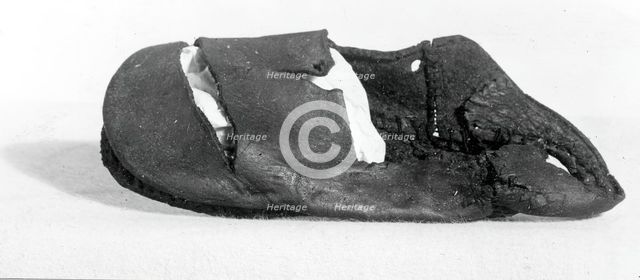 Child's Shoe, England, 16th century. Creator: Unknown.