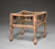 Child's Stool, 1295-1186 BC. Creator: Unknown