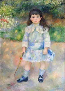 Child with Whip 1885. Artist: Pierre-Auguste Renoir
