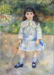 Child with Whip 1885. Artist: Pierre-Auguste Renoir
