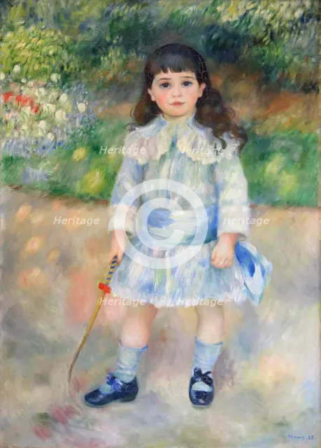 'Child with Whip', 1885. Artist: Pierre-Auguste Renoir