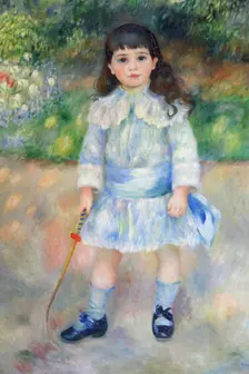 Child with Whip 1885. Artist: Pierre-Auguste Renoir