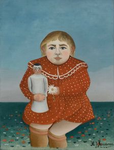 Child With A Doll, ca 1904