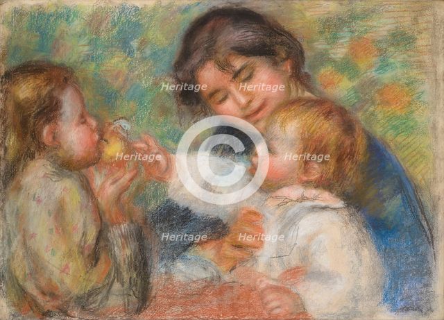 Child with an Apple (Gabrielle, Jean Renoir and a Little Girl), c. 1895.