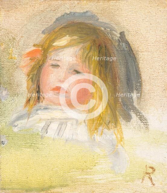 Child with Blond Hair, 1895/1900. Creator: Pierre-Auguste Renoir.