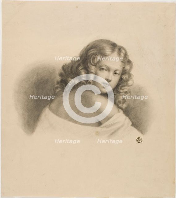 Child with Curly Hair, n.d. Creator: Unknown.