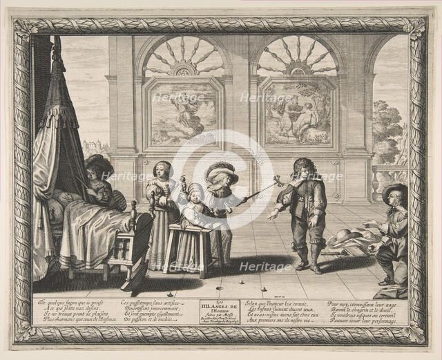 Childhood, 1636. Creator: Abraham Bosse.