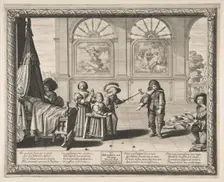 Childhood, 1636. Creator: Abraham Bosse