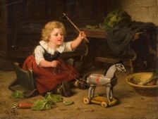 Childhood, 1850-1900. Creator: Hermann Sondermann