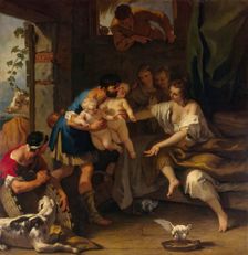 Childhood of Romulus and Remus, 1708. Creator: Sebastiano Ricci