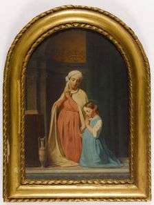 Childhood of the Virgin, 1842. Creator: Edouard Cibot