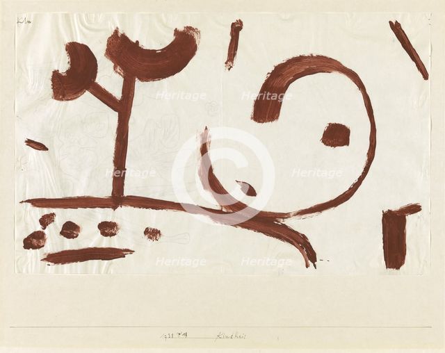 Childhood (Kindheit), 1938. Artist: Klee, Paul (1879-1940)