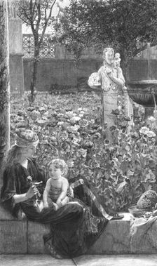 'Childish Affections after Lawrence Alma-Tadema, R.A., c1880-83. Creator: Charles Olivier Murray