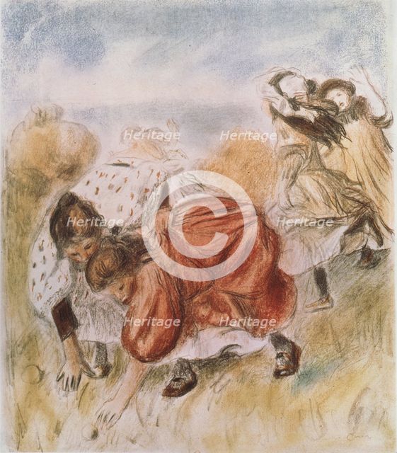 Children, 1890s. Artist: Renoir, Pierre Auguste (1841-1919)