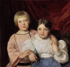 Children 1834. Ferdinand Georg (1793-1865). Artist: Ferdinand Georg Waldmuller