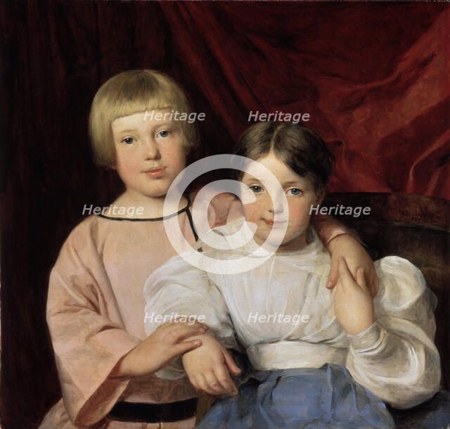 'Children', 1834. Ferdinand Georg (1793-1865). Artist: Ferdinand Georg Waldmuller