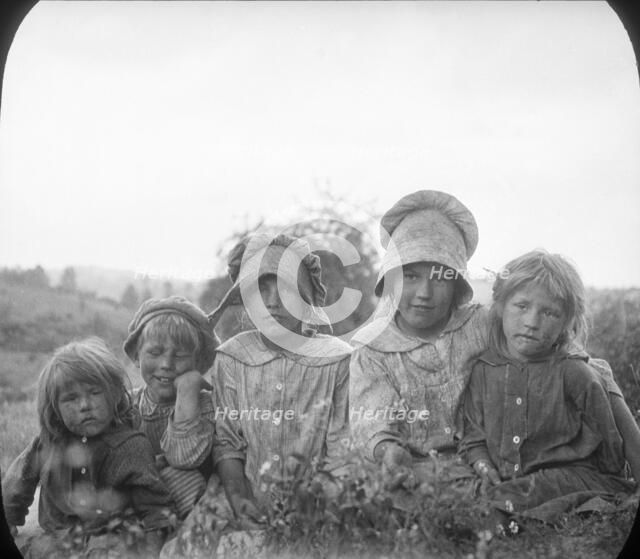 Children, Appalachia, USA, c1917. Artist: Cecil Sharp