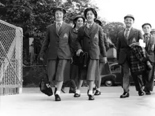 Children arriving at the Jewish Free School, 8 September 1958. Creator: EH Emanuel