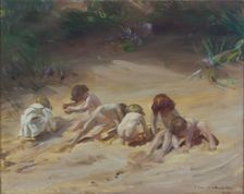 Children at play 1903. Creator: Charles Sims