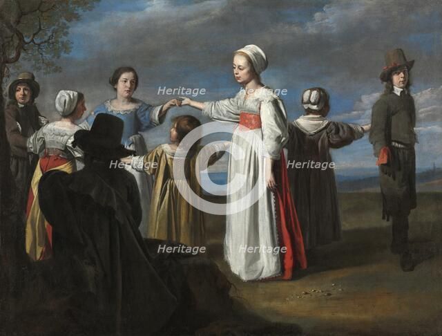 Children Dancing, c. 1650. Creator: Le Nain (French), circle of.