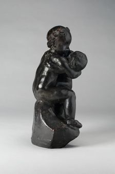 Children Embracing (Enfants s’embrassant), Modeled about 1881, cast before 1916. Creator: Auguste Rodin