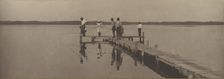 Children Fishing, ca. 1900. Creator: William James Mullins