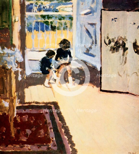 'Children in a Room', 1909. Artist: Edouard Vuillard