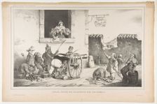 Children, Obey Me, Do Not Play With Those Weapons, April 1834. Creators: Jean Ignace Isidore Gerard, Auguste Desperret