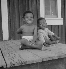 Children of the Delta cooperative farm, Hillhouse, Mississippi, 1937. Creator: Dorothea Lange